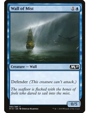 Magic: The Gathering Wall of Mist (083) Lightly Played