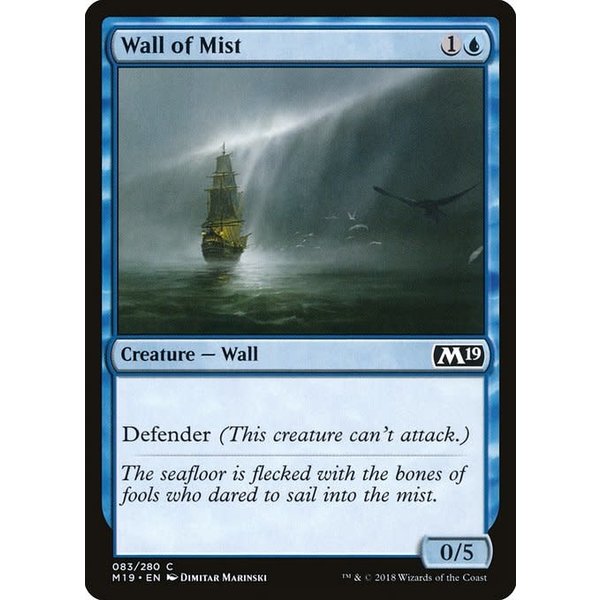 Magic: The Gathering Wall of Mist (083) Lightly Played