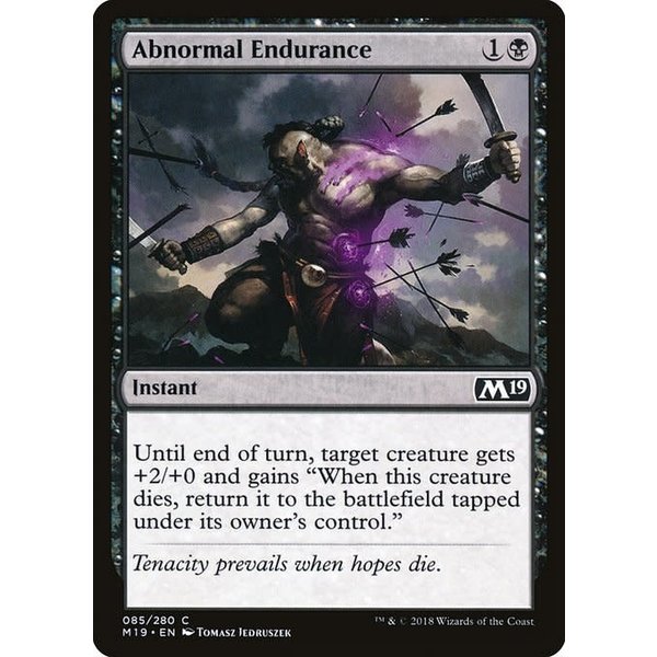 Magic: The Gathering Abnormal Endurance (085) Lightly Played