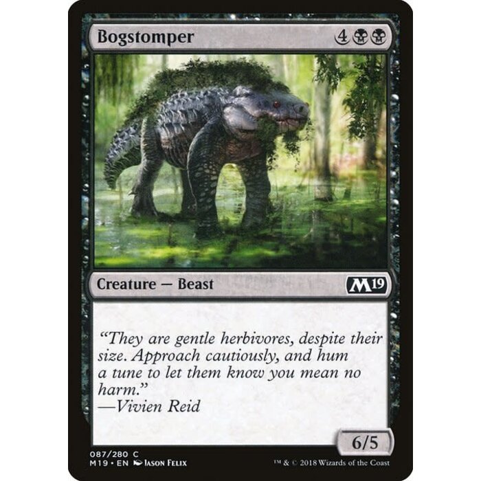Magic: The Gathering Bogstomper (087) Lightly Played
