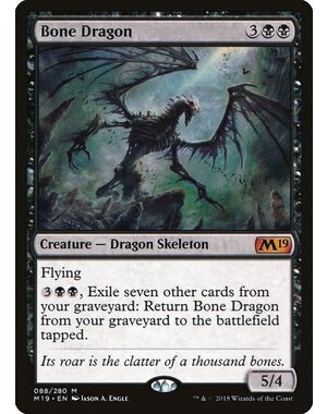 Magic: The Gathering Bone Dragon (088) Lightly Played