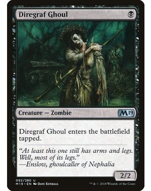 Magic: The Gathering Diregraf Ghoul (092) Lightly Played