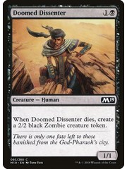Magic: The Gathering Doomed Dissenter (093) Lightly Played