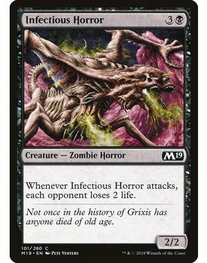 Magic: The Gathering Infectious Horror (101) Lightly Played