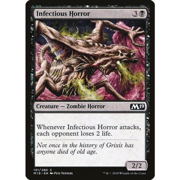 Magic: The Gathering Infectious Horror (101) Lightly Played