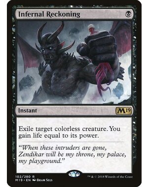 Magic: The Gathering Infernal Reckoning (102) Lightly Played
