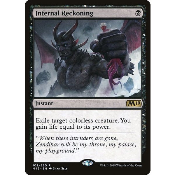 Magic: The Gathering Infernal Reckoning (102) Lightly Played