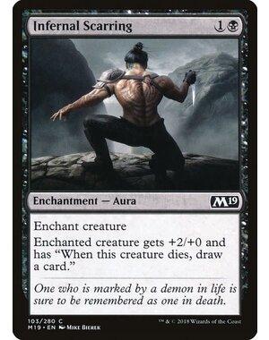 Magic: The Gathering Infernal Scarring (103) Lightly Played