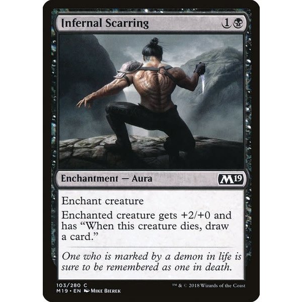 Magic: The Gathering Infernal Scarring (103) Lightly Played