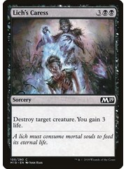 Magic: The Gathering Lich's Caress (105) Lightly Played