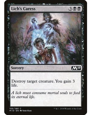 Magic: The Gathering Lich's Caress (105) Lightly Played