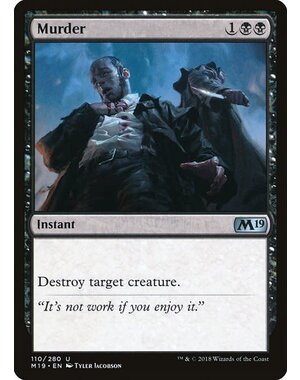 Magic: The Gathering Murder (110) Lightly Played