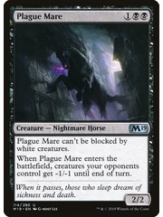 Magic: The Gathering Plague Mare (114) Damaged