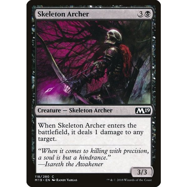 Magic: The Gathering Skeleton Archer (118) Lightly Played