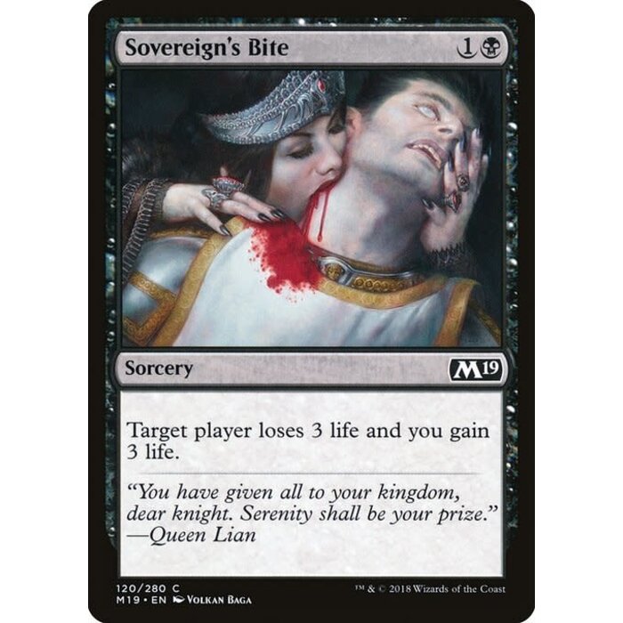 Magic: The Gathering Sovereign's Bite (120) Lightly Played
