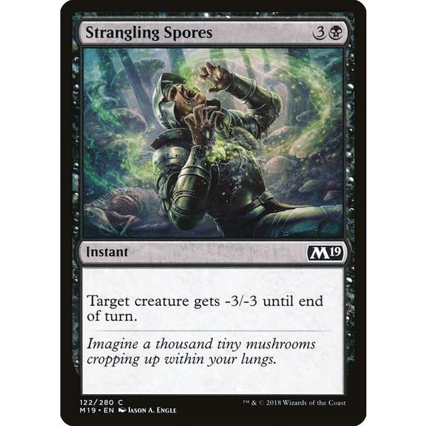 Magic: The Gathering Strangling Spores (122) Lightly Played