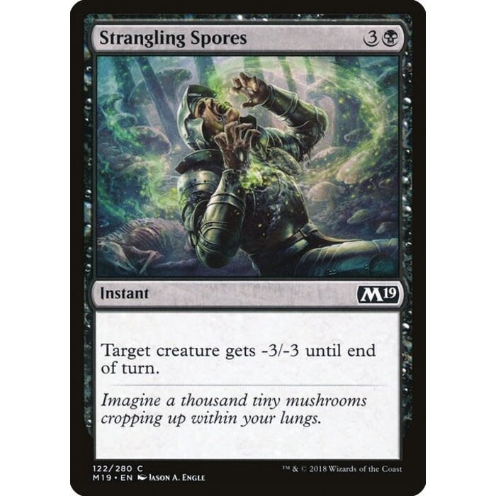 Magic: The Gathering Strangling Spores (122) Lightly Played
