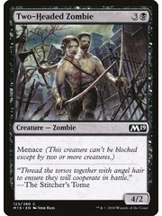 Magic: The Gathering Two-Headed Zombie (123) Lightly Played