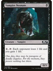 Magic: The Gathering Vampire Neonate (124) Lightly Played