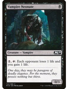 Magic: The Gathering Vampire Neonate (124) Lightly Played