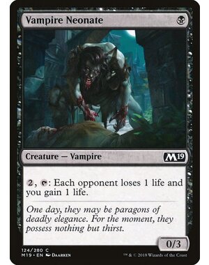 Magic: The Gathering Vampire Neonate (124) Lightly Played
