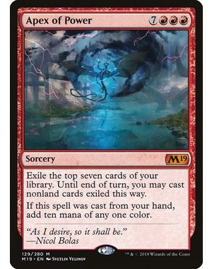 Magic: The Gathering Apex of Power (129) Lightly Played