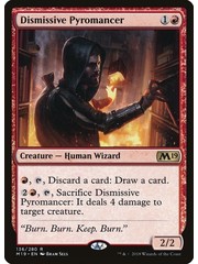 Magic: The Gathering Dismissive Pyromancer (136) Lightly Played