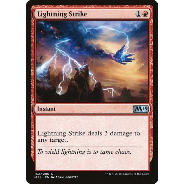Magic: The Gathering Lightning Strike (152) Near Mint