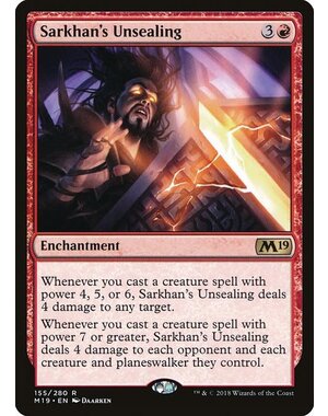 Magic: The Gathering Sarkhan's Unsealing (155) Lightly Played