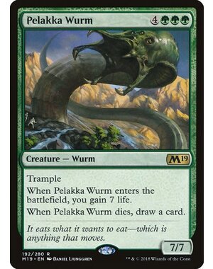 Magic: The Gathering Pelakka Wurm (192) Lightly Played