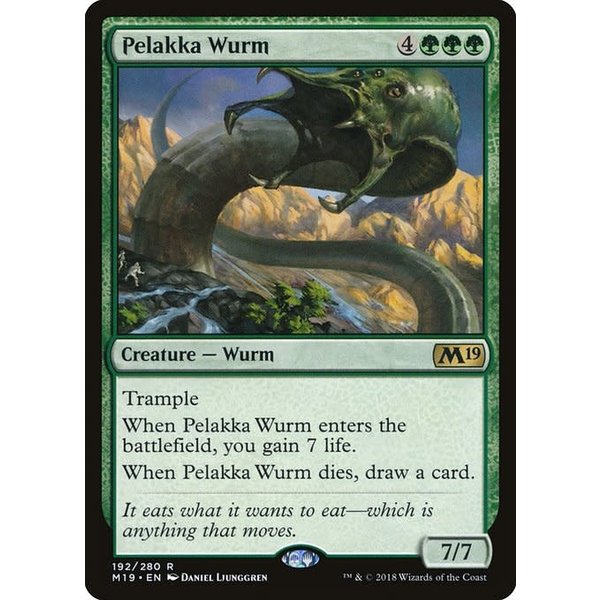 Magic: The Gathering Pelakka Wurm (192) Lightly Played
