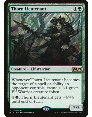 Magic: The Gathering Thorn Lieutenant (203) Lightly Played