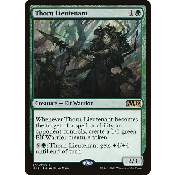 Magic: The Gathering Thorn Lieutenant (203) Lightly Played
