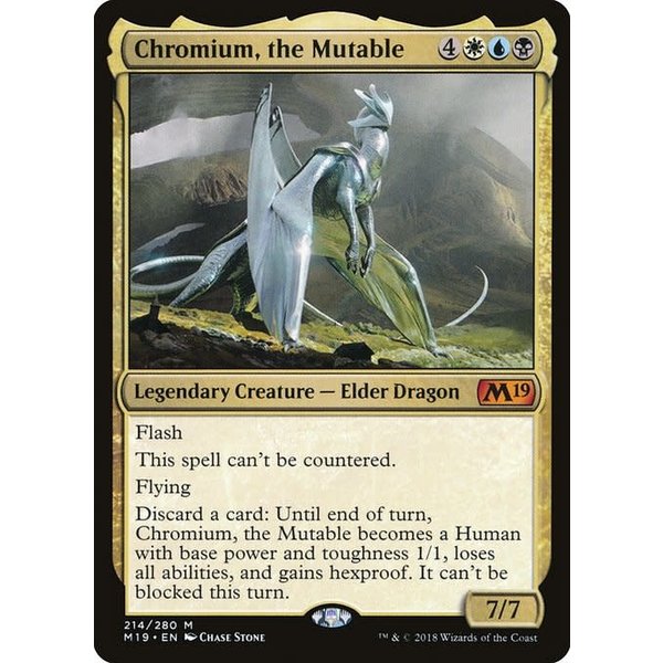 Magic: The Gathering Chromium, the Mutable (214) Lightly Played