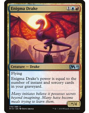 Magic: The Gathering Enigma Drake (216) Lightly Played Foil