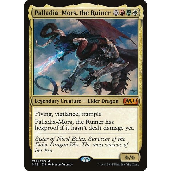 Magic: The Gathering Palladia-Mors, the Ruiner (219) Lightly Played