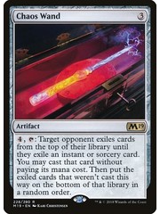 Magic: The Gathering Chaos Wand (228) Lightly Played