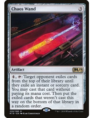 Magic: The Gathering Chaos Wand (228) Lightly Played