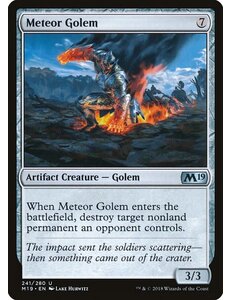 Magic: The Gathering Meteor Golem (241) Lightly Played