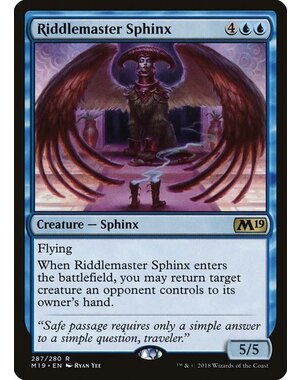 Magic: The Gathering Riddlemaster Sphinx (287) Lightly Played
