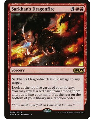 Magic: The Gathering Sarkhan's Dragonfire (298) Lightly Played
