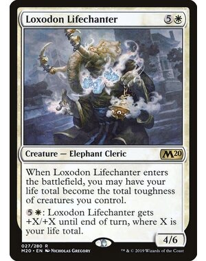 Magic: The Gathering Loxodon Lifechanter (027) Lightly Played
