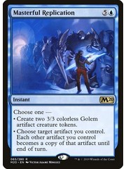 Magic: The Gathering Masterful Replication (065) Lightly Played