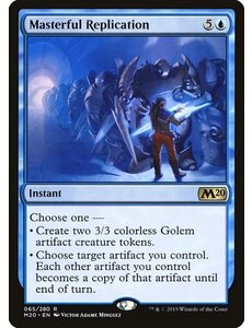 Magic: The Gathering Masterful Replication (065) Lightly Played
