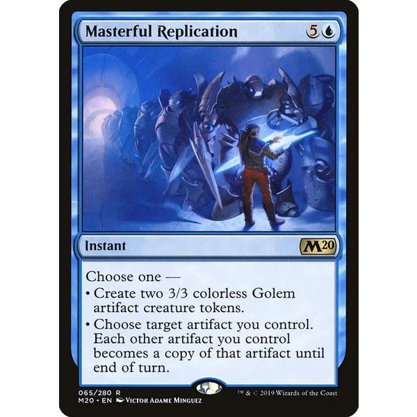 Magic: The Gathering Masterful Replication (065) Lightly Played
