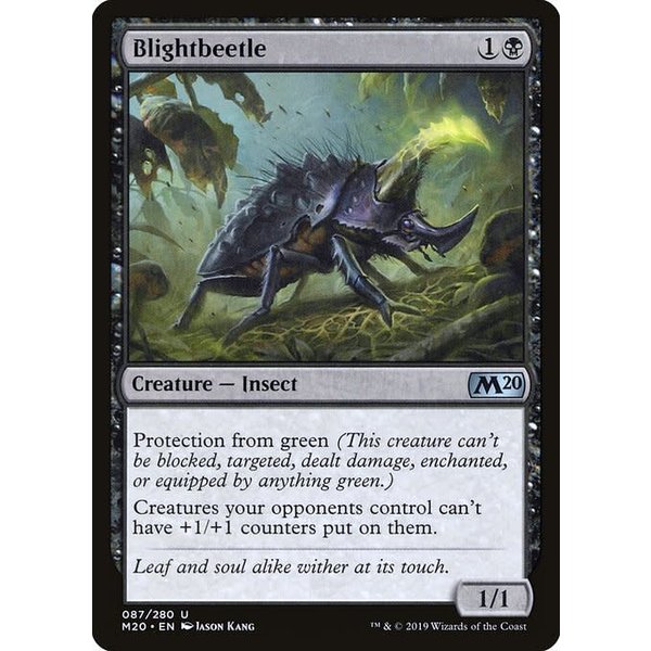 Magic: The Gathering Blightbeetle (087) Lightly Played
