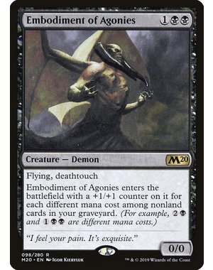 Magic: The Gathering Embodiment of Agonies (098) Lightly Played