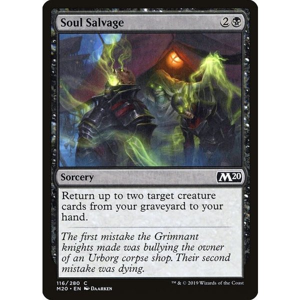 Magic: The Gathering Soul Salvage (116) Lightly Played