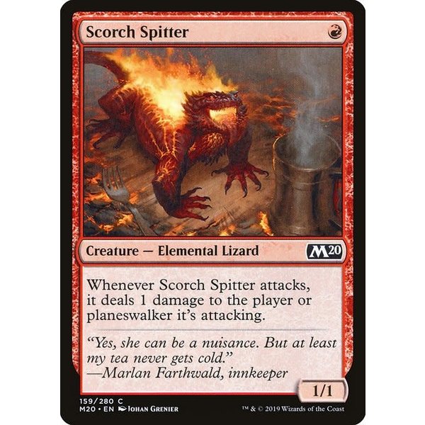 Magic: The Gathering Scorch Spitter (159) Lightly Played