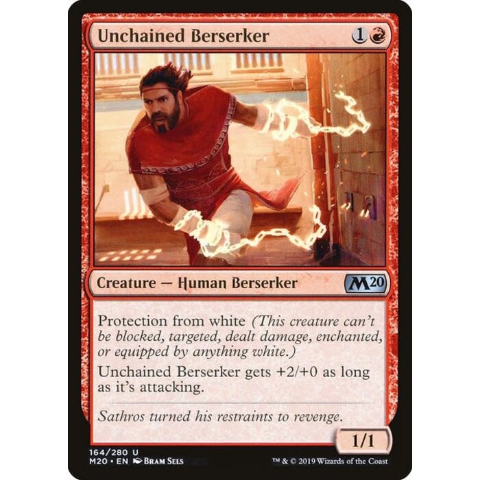 Magic: The Gathering Unchained Berserker (164) Lightly Played